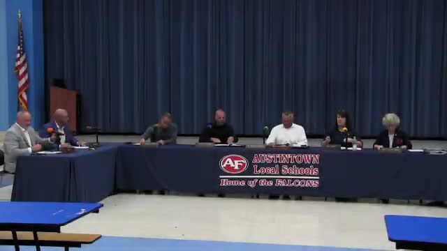Austintown Board of Education approves contracts and recognizes graduates at meeting