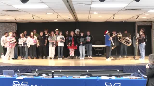 Madison Board recognizes fall sports teams and approves financial resolutions
