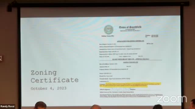Smithfield Planning Board reviews Green Development's master plan amid changing zoning regulations