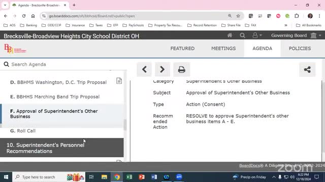 District prepares for curriculum updates and high school scheduling for 2025 school year