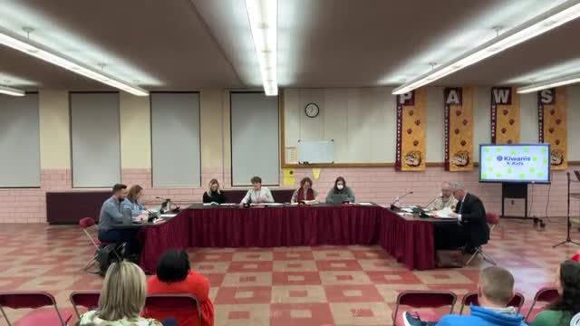 Stowman Road Falls Schools Board recognizes retiring teacher and student achievements