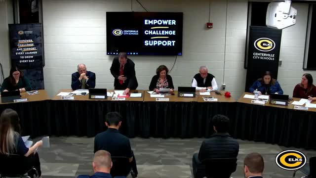 Centerville City Schools Board reviews financial oversight amid credit card misconduct claims