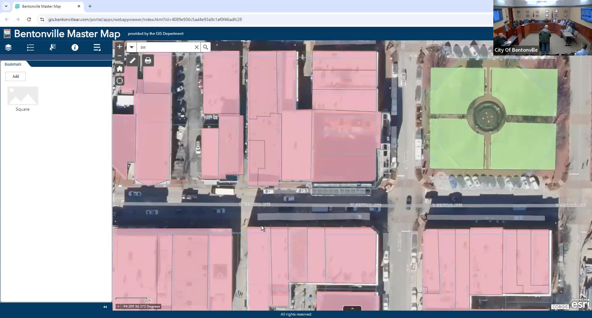 Committee approves downtown sidewalk and parking closures at 110 W. Central for tuckpointing with coordination requirements