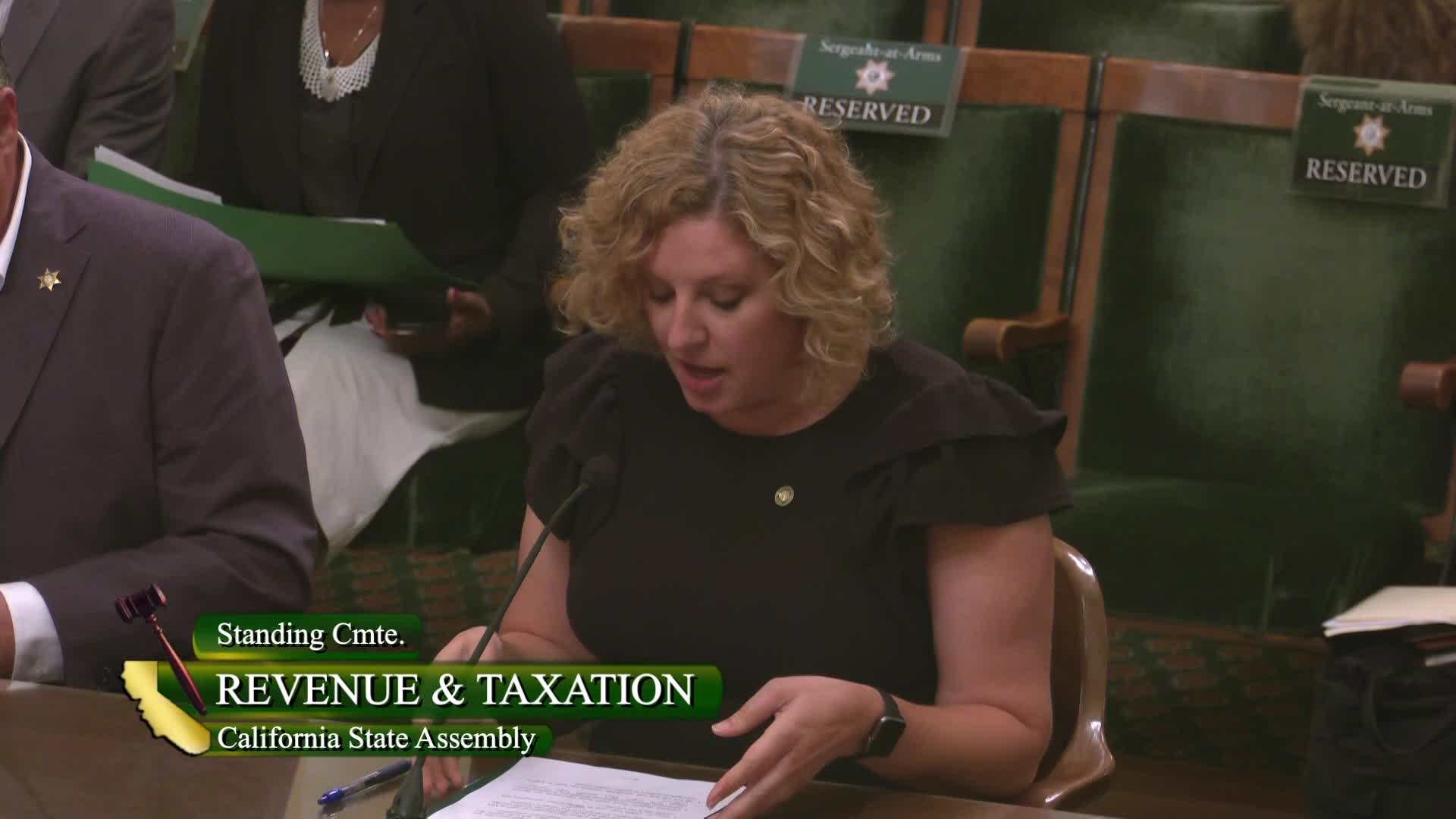 California Assembly supports tax incentives for law enforcement pensions and retail security upgrades