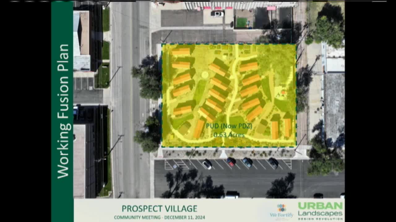 Council considers PDZ zoning for 0.78-acre tiny home community proposal