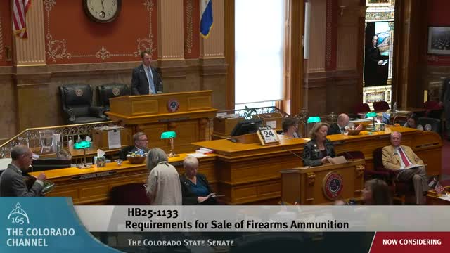 Senate discusses Amendment 71 addressing ammunition costs and theft impact