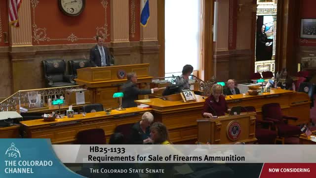 Colorado Senate debates amendment allowing young adults to purchase ammunition