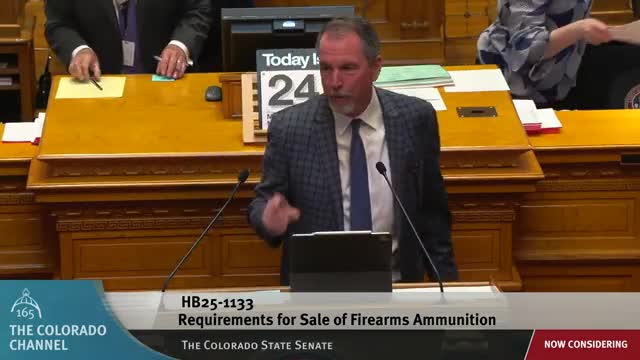 Senate debates amendment to allow college-age women access to firearm ammunition