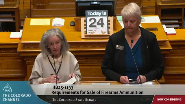 Colorado legislators debate new ammunition sales regulations impacting small dealers