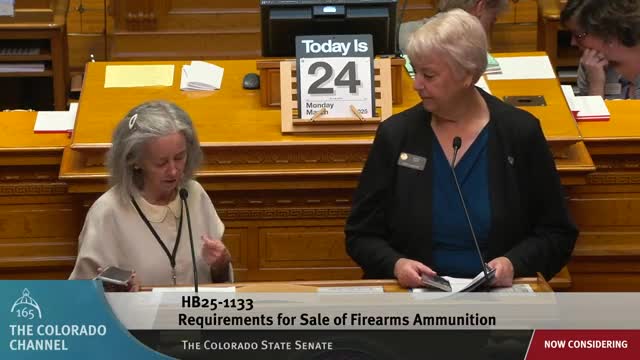 Senator Pelton critiques Colorado ammunition bill affecting youth and small businesses