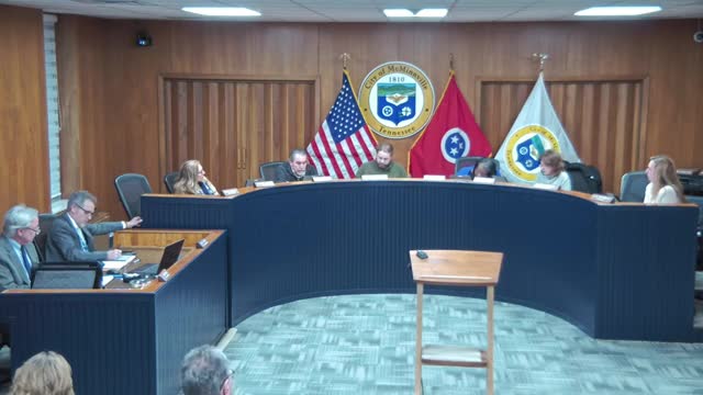 McMinnville Council approves Christy Ross for Parthia Advisory Board
