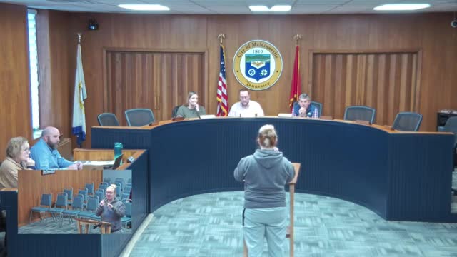 McMillan approves mural for Dolly West at Park Theater and picnic tables for Court Square