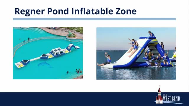 Parks Commission outlines Regner Park enhancements including inflatable zone and pickleball courts