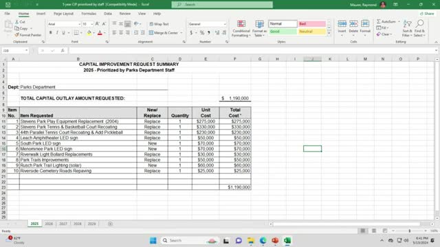 City Council approves multi-million dollar upgrades for local parks and recreation facilities