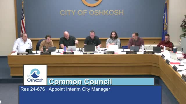 Oshkosh prepares for interim city manager after Roelof's departure