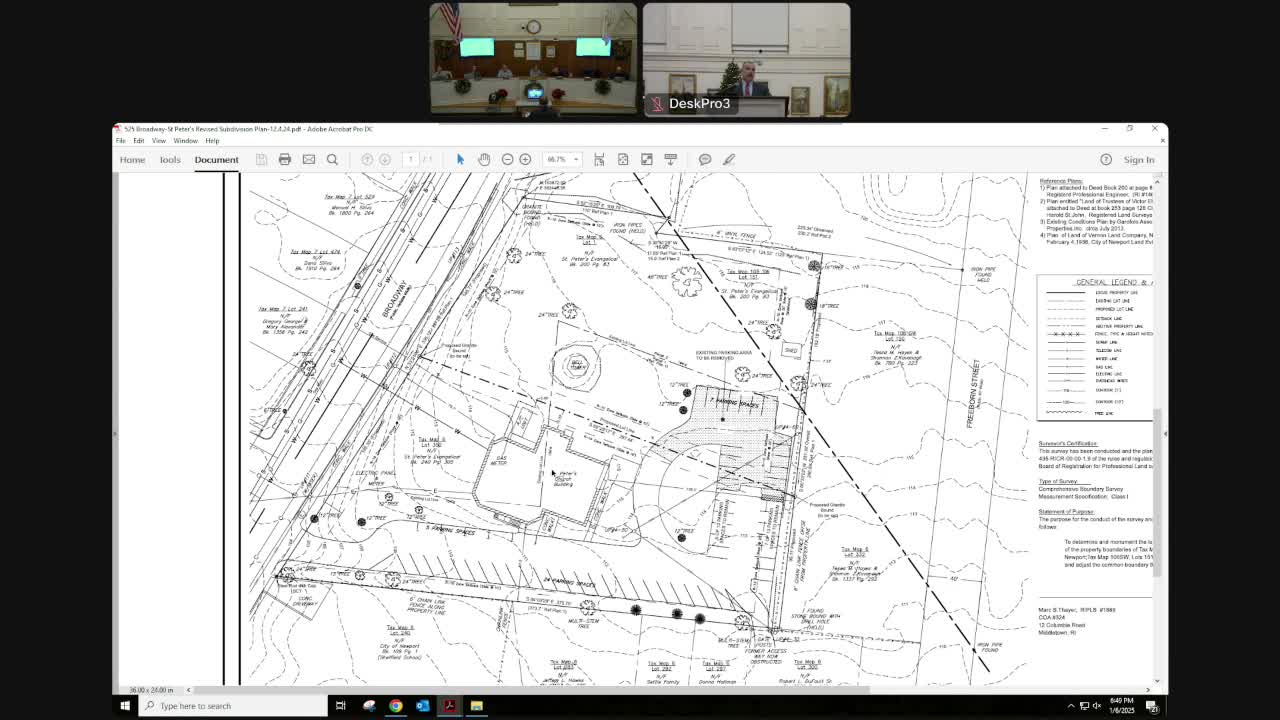Newport Planning Board approves church parking variance amid development concerns