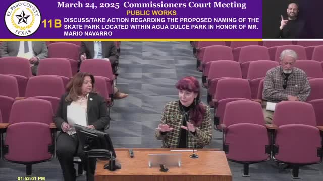 Community honors Mario Navarro with proposed skate park naming in El Paso