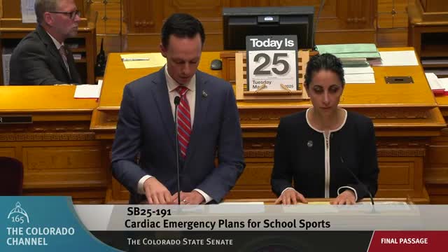 Senator Judah advocates for widespread AED access in schools to save lives