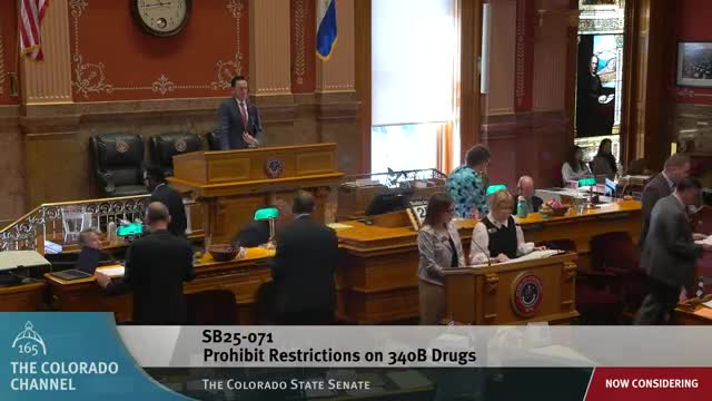 Senate Bill 71 protects Colorado's 340B program amid rising pharmaceutical costs