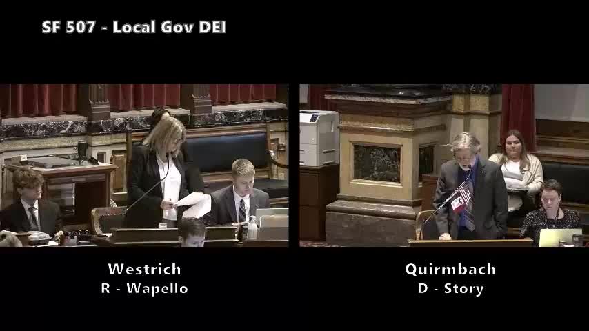 Senator Westrich advocates for enhanced diversity training in law enforcement