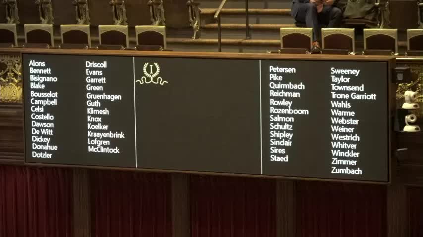 Iowa Senate passes multiple bills including school bus driver training and open meetings act