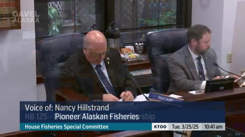 Miss Hillstrand advocates for diverse scientific input in fisheries board decision-making