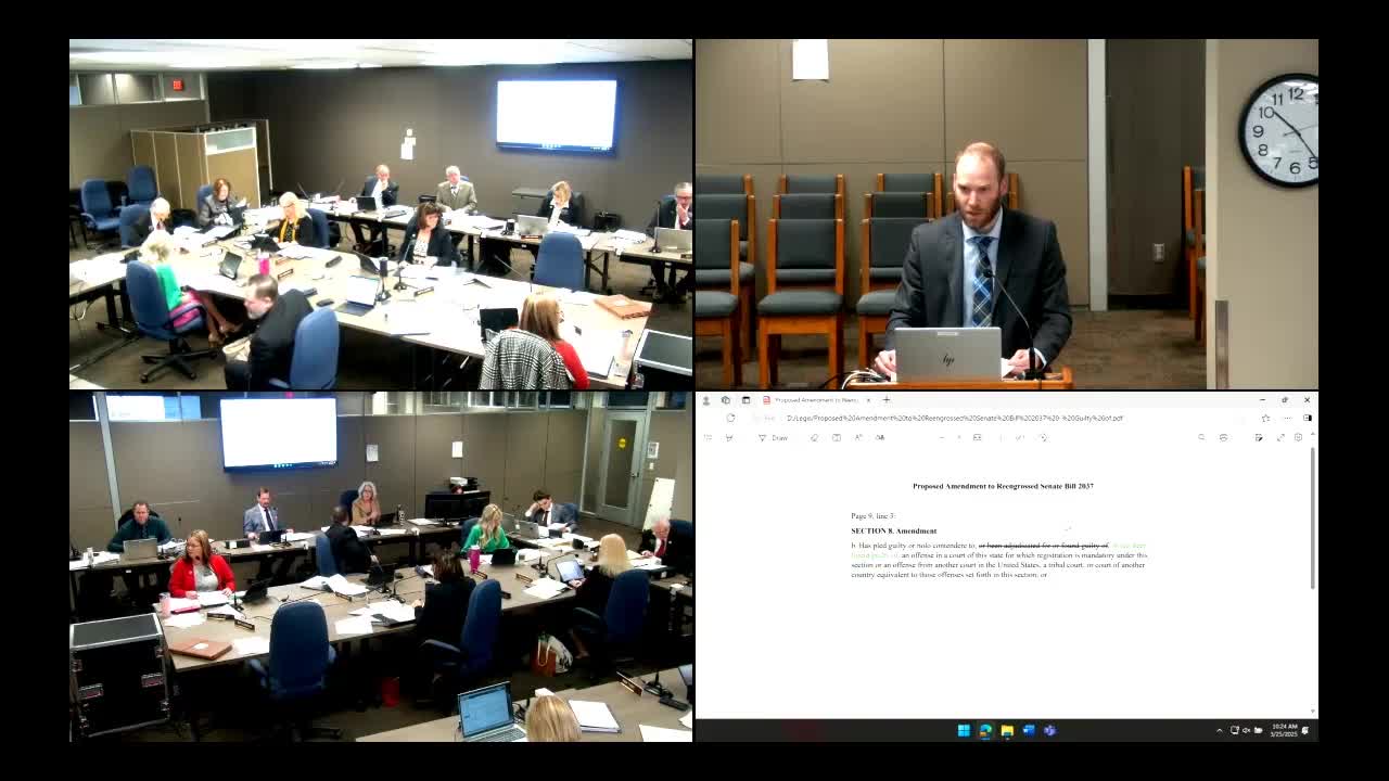 Juvenile Justice Committee discusses domestic violence language in North Dakota legislation