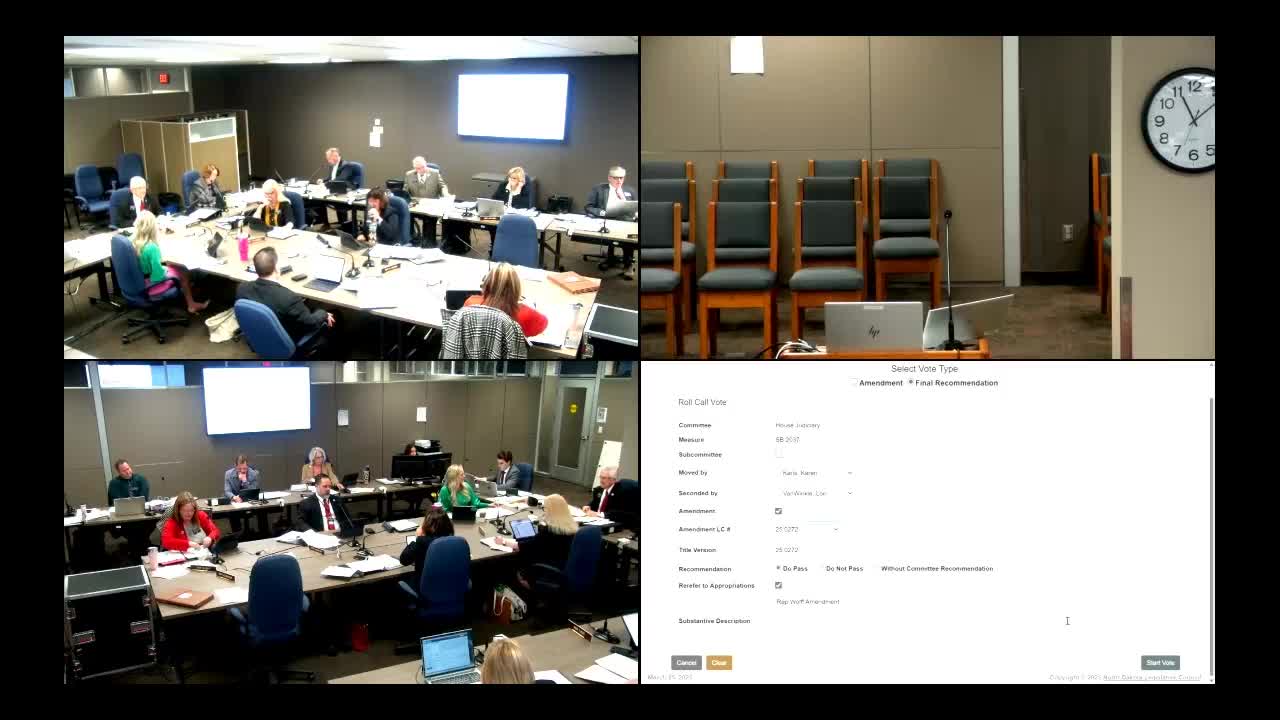North Dakota House committee debates juvenile competency bill amid funding concerns