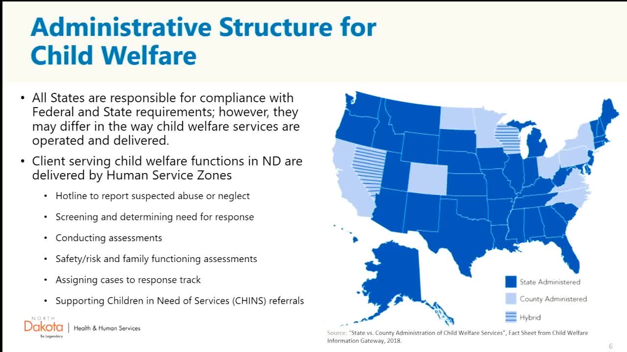 North Dakota Child Welfare Improves Consistency and Reduces Foster Care Placements