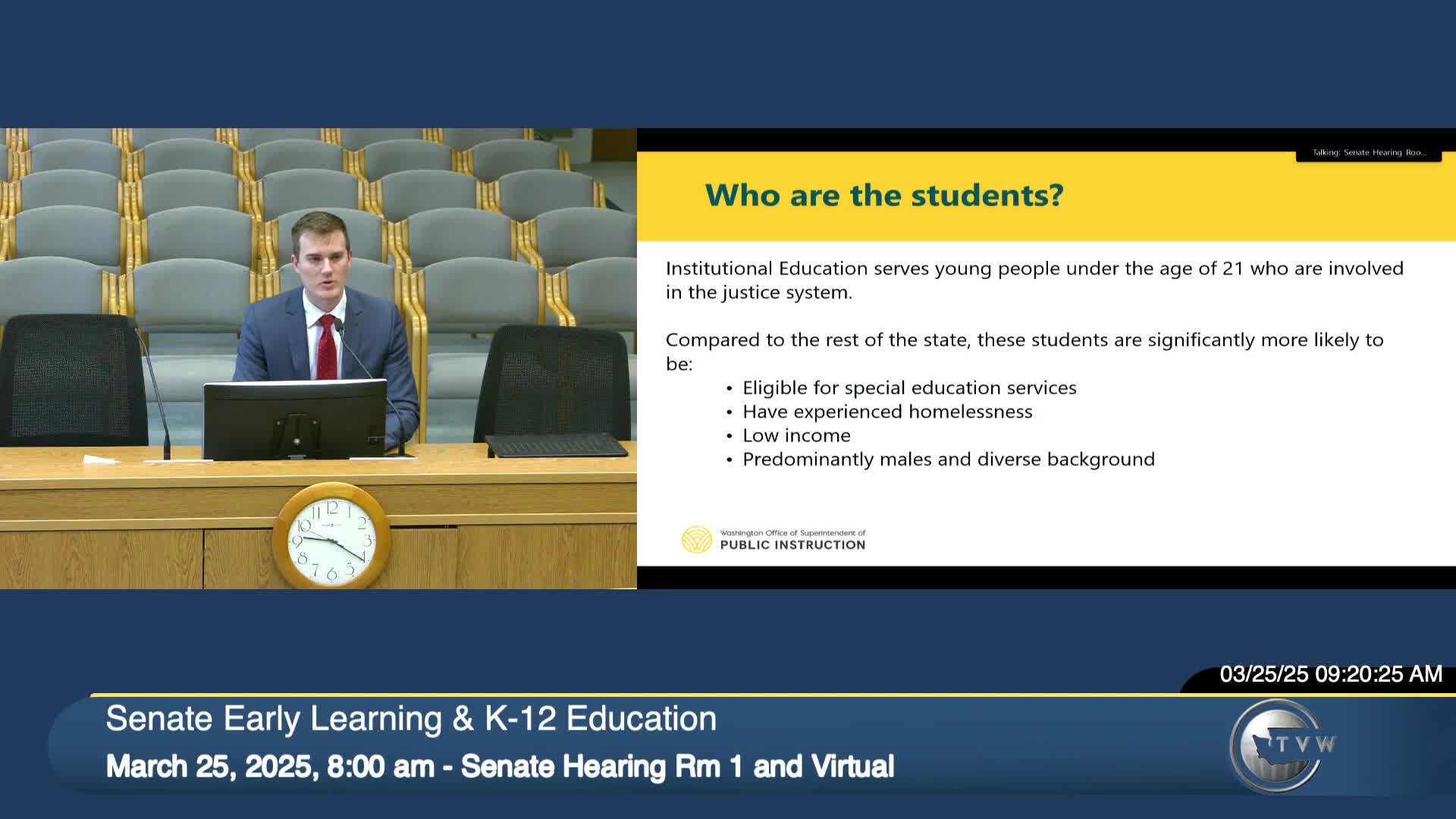 Juvenile Education Committee addresses challenges faced by students in detention centers