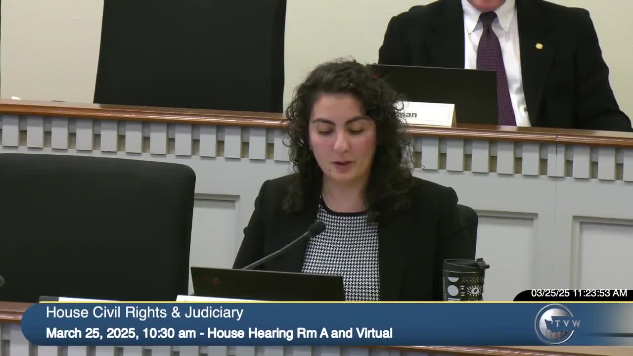 Michael Brunson condemns Involuntary Treatment Act at public hearing