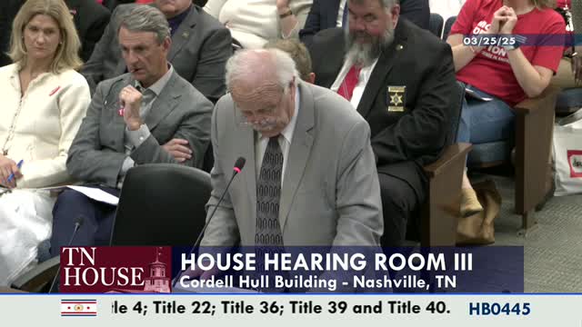 Tennessee lawmakers advance voting rights restoration bill amidst public opposition