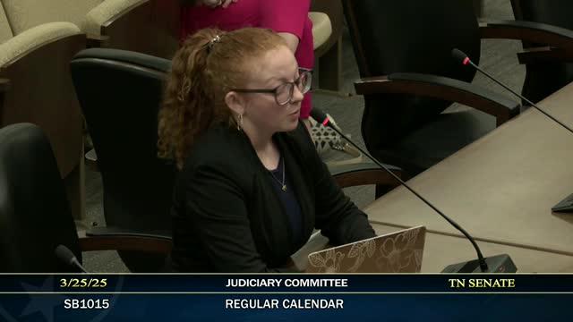 Senate Committee approves Ella's bill after commendations from Senators