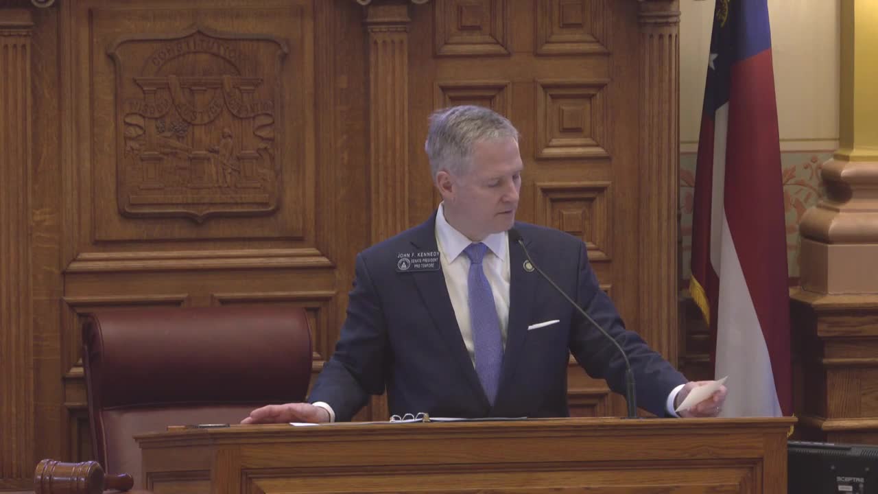 Georgia Senate approves bills on caregiver services and veteran cemetery eligibility