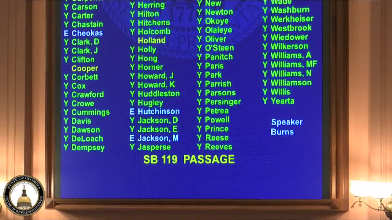Georgia House passes Senate Bill 119 honoring Northeast High School athletes
