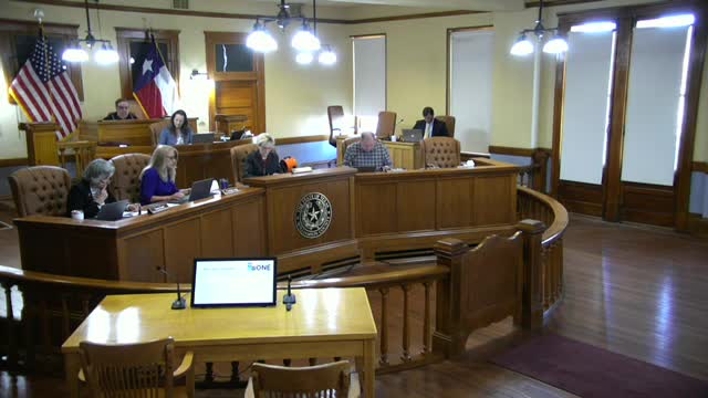 Williamson County approves burn ban and considers FEMA grant for emergency generators