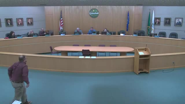 City Council holds open session and plans future agenda items including police department resolutions