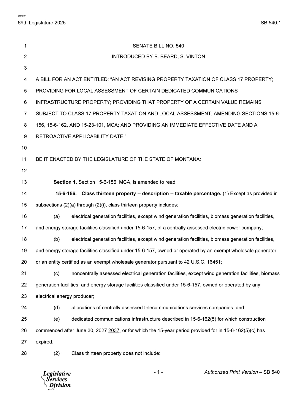 Montana Legislature amends tax exemption rules for qualified data centers
