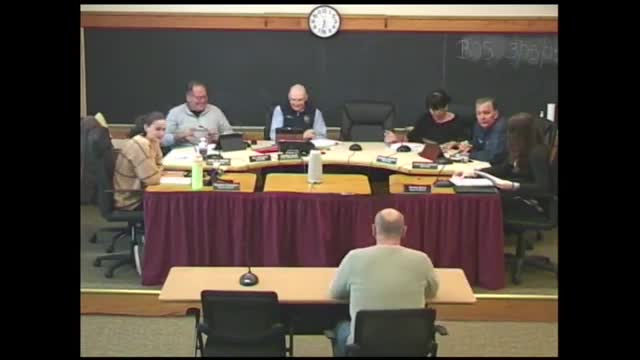 Selectman urges town leaders to press school committee over disputed teaching materials and social media posts