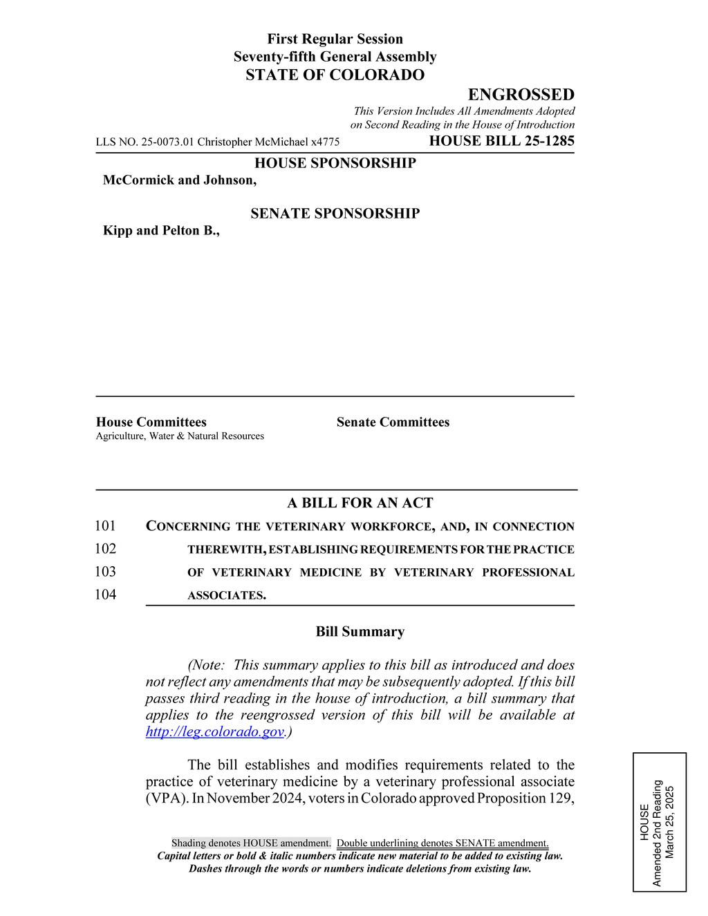 Colorado Board mandates evaluation for veterinary professionals with substance use disorders