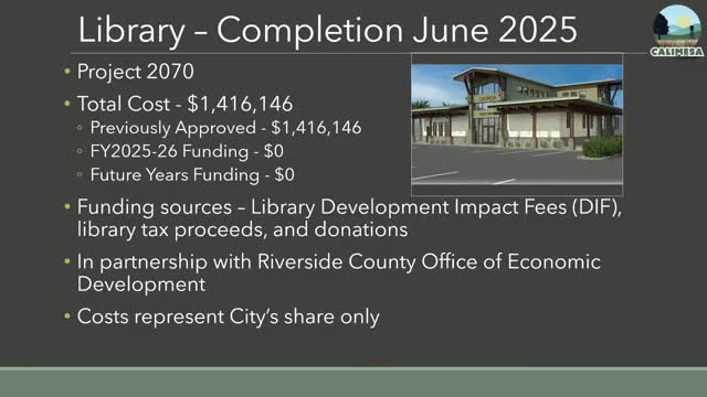 Darlene leads construction of new library set for June 2025 completion