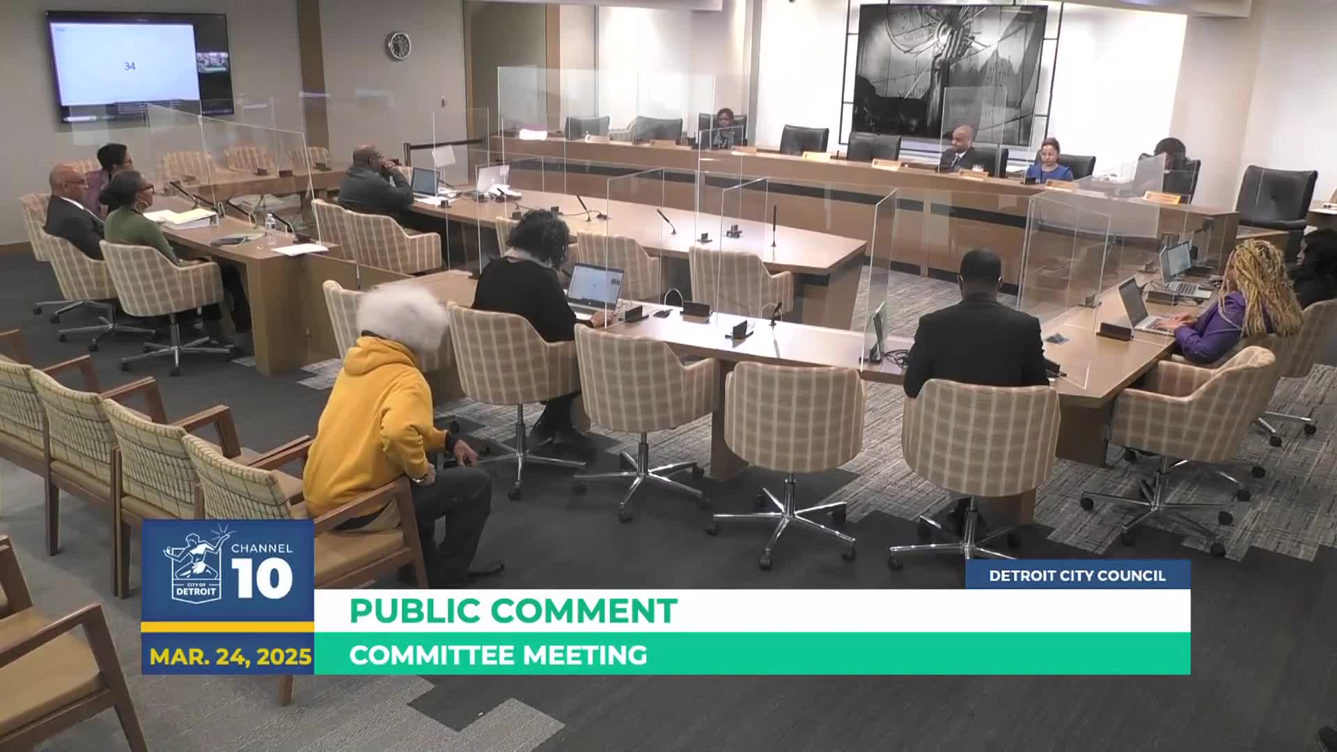 Speaker criticizes misuse of public funds at local budget meeting