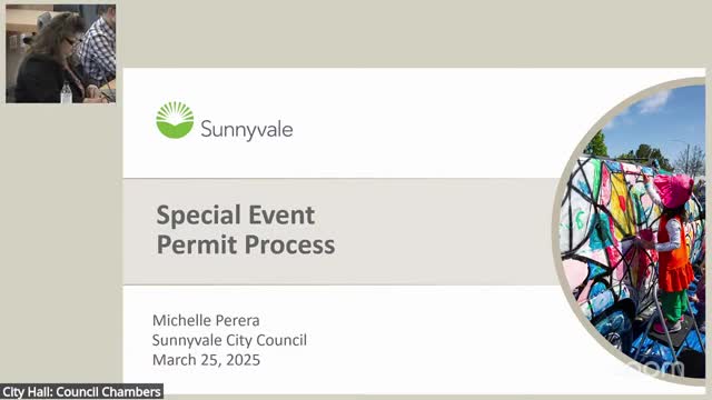 Sunnyvale officials outline plans to streamline special events permit process