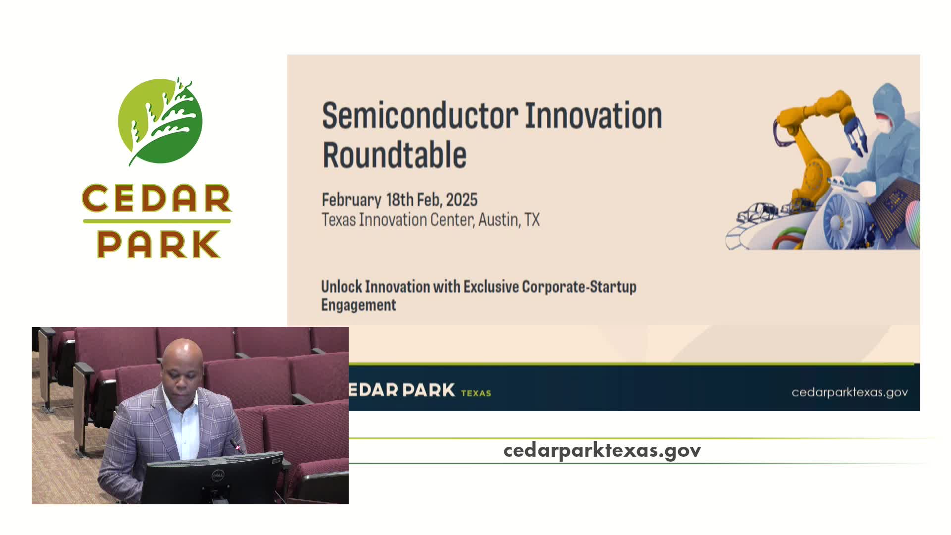 Cedar Park launches semiconductor vertical at Plug and Play strategy event
