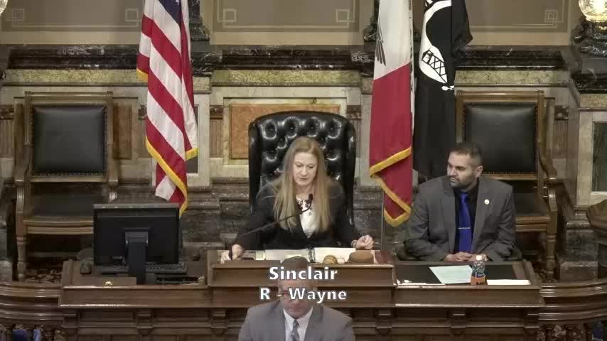 House Files 928, 954 read into Iowa Senate after House passage