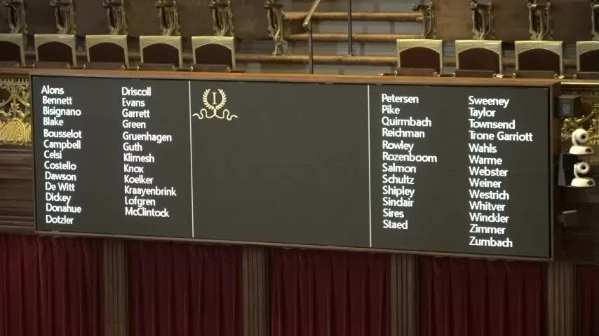 Senator Jack Whitver named 2025 Hoover Uncommon Public Service Award recipient