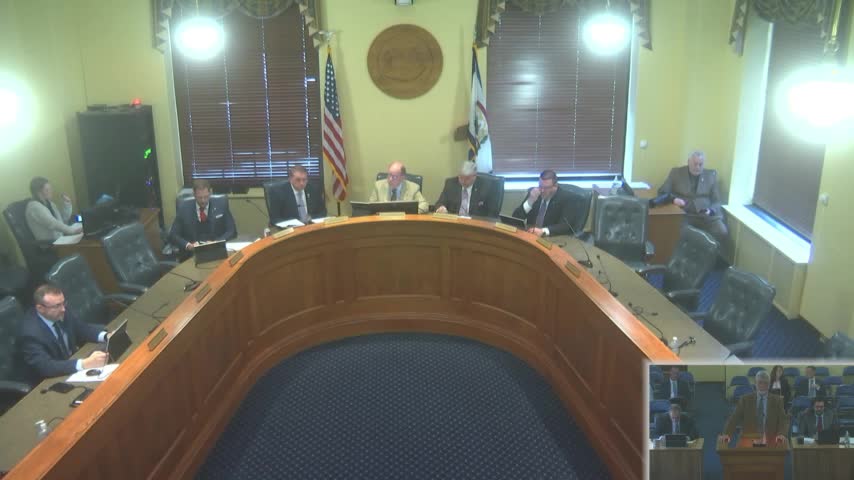 Committee repeals requirement for Class A‑1 small-arms hunting stamp; House Bill 2387 reported to full Senate