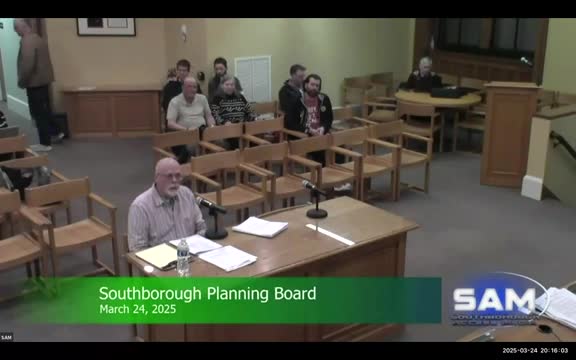 Southborough planning board reviews design concerns for new apartment project near wetlands