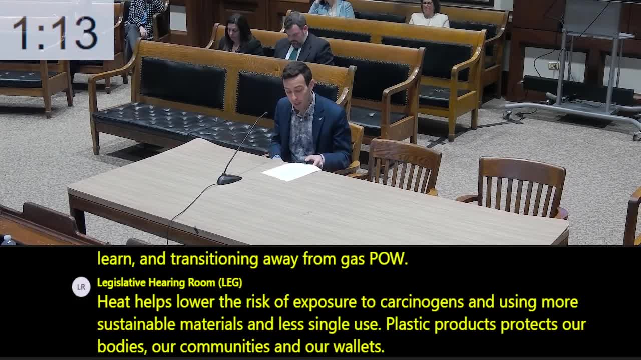 Committee addresses PFAS contamination and air quality bills for low-income communities