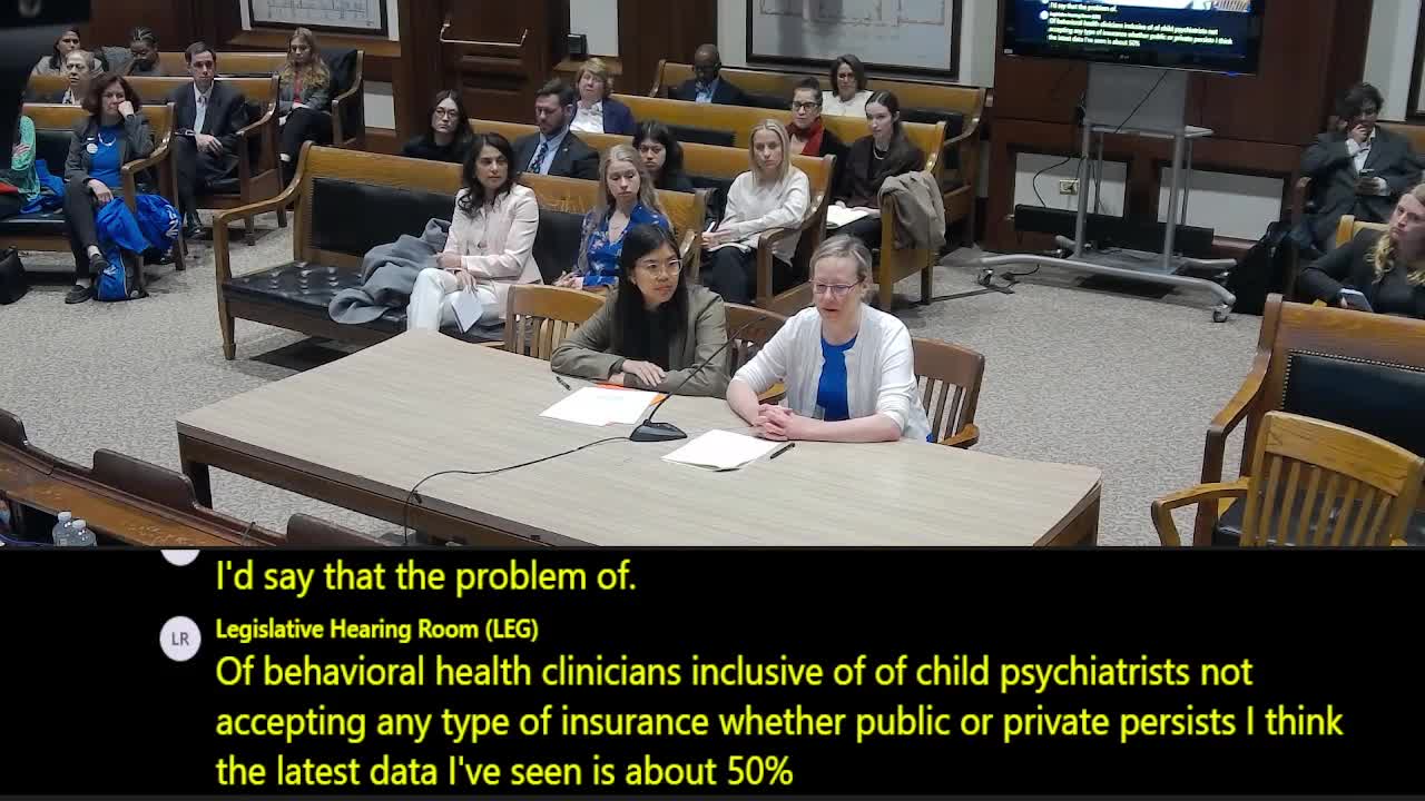 Senator Dooner discusses access barriers in mental health services funding